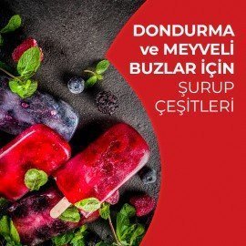 Dondurma ve Meyveli Buzlar İçin Şurup Çeşitleri