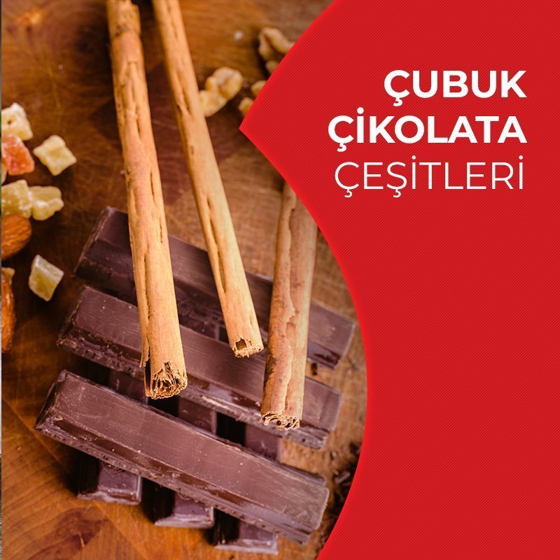 Çubuk Çikolata Çeşitleri