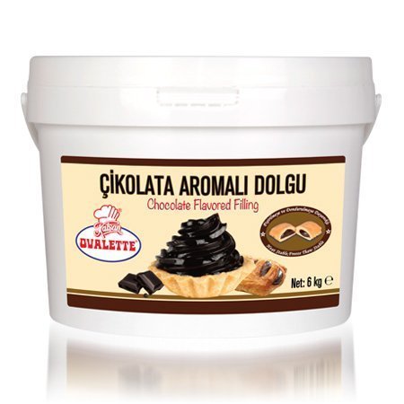 OVALETTE ÇİKOLATA AROMALI DOLGU 6kg