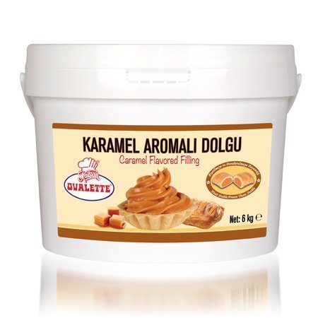 OVALETTE KARAMEL AROMALI DOLGU 6kg