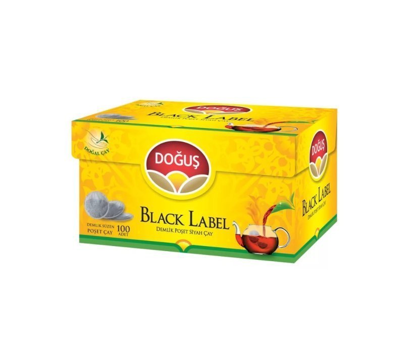 DOĞUŞ BLACK LABEL DEMLİK POŞET ÇAY (3.2GR*500AD)