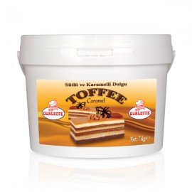 OVALETTE TOFFEE SÜTLÜ KARAMELLİ DOLGU 7kg