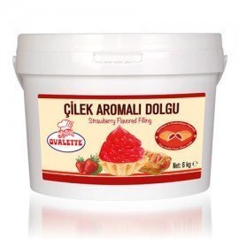 OVALETTE ÇİLEK AROMALI DOLGU 6kg