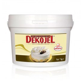 DEKOJEL VANİLYA AROMALI BEYAZ SOĞUK PASTA JELİ 7kg