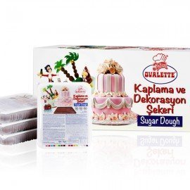 OVALETTE KAPLAMA VE DEKORASYON ŞEKERİ KAHVERENGİ 1 Kg