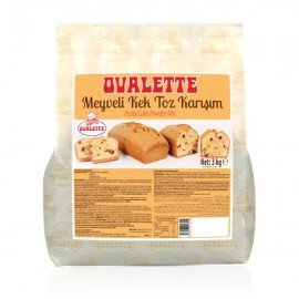 OVALETTE MEYVELİ KEK TOZ KARIŞIMI 3kg