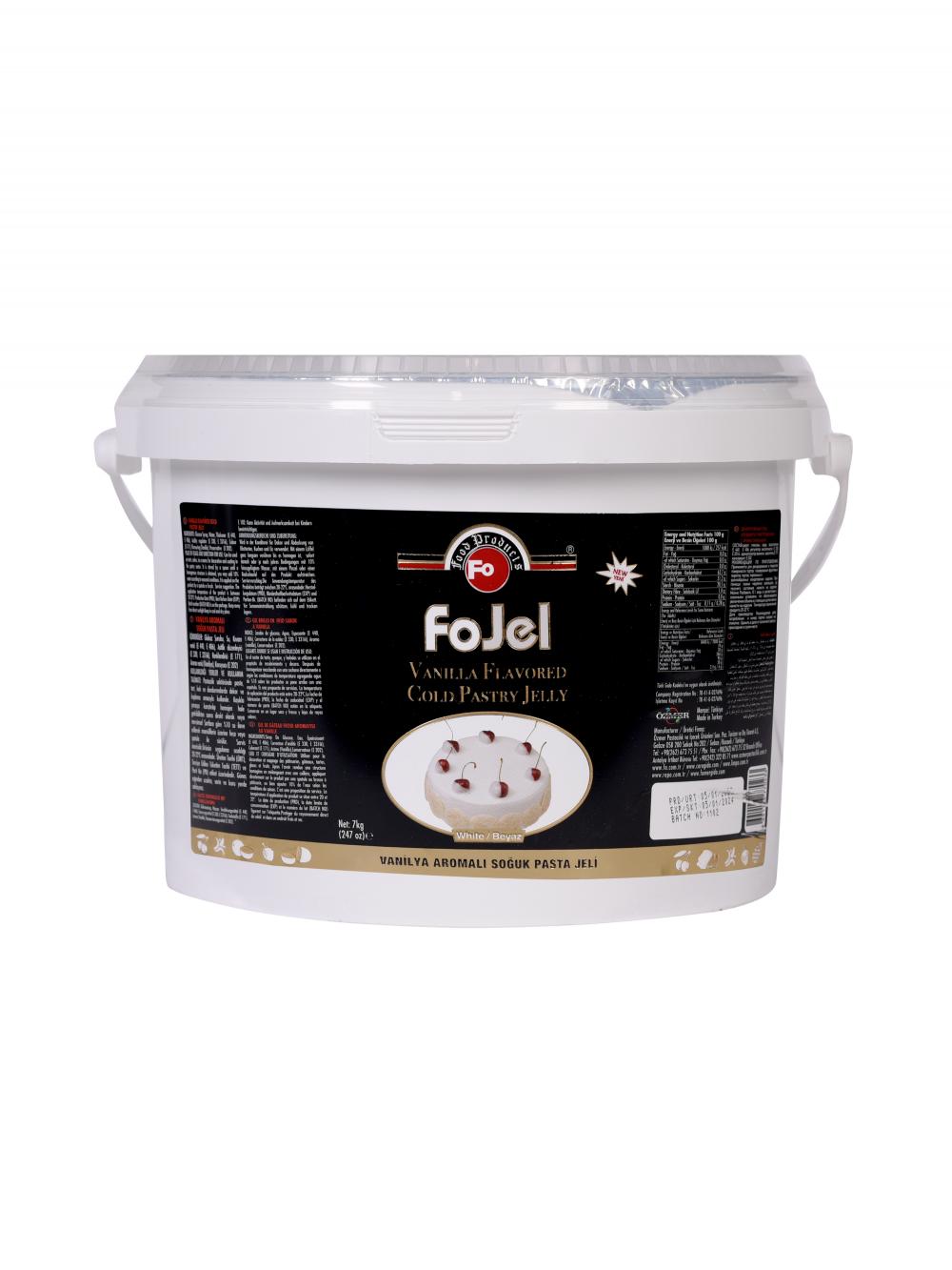 FO VANİLYA AROMALI PASTA JELİ 7kg