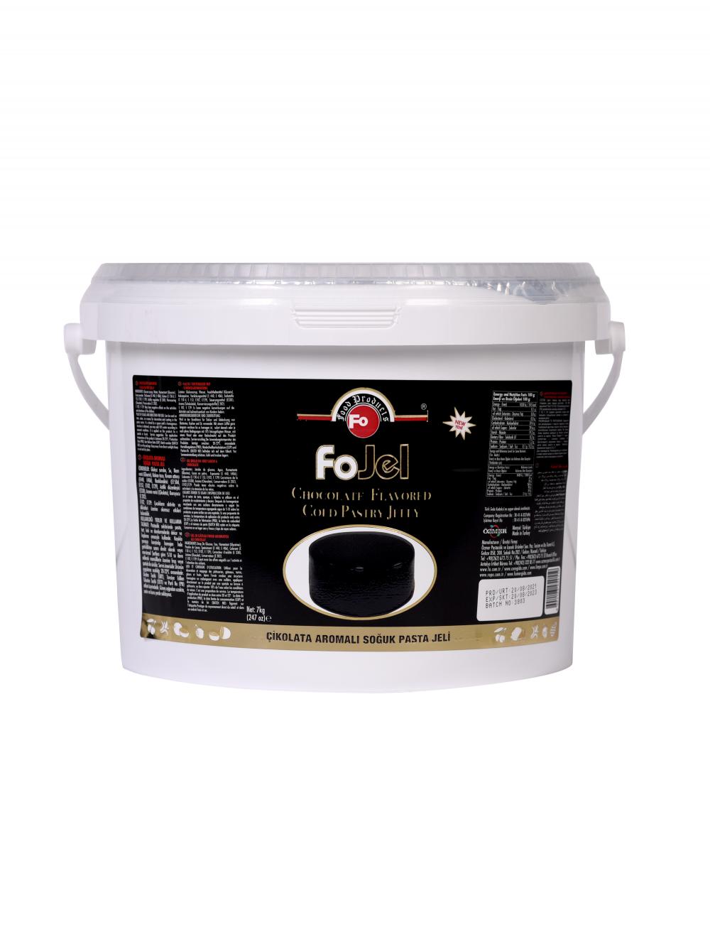 FO ÇİKOLATA AROMALI PASTA JELİ 7kg