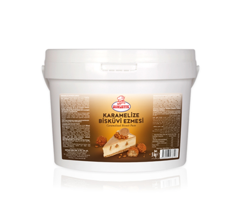 OVALETTE KARAMELİZE BİSKÜVİ EZMESİ 5KG*2