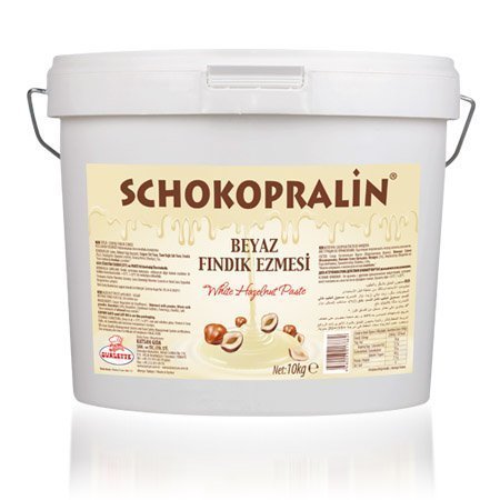 SCHOKOPRALİN BEYAZ FINDIK EZMESİ 10 kg